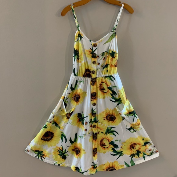 Midi Sunflower Dress - Picture 1 of 6